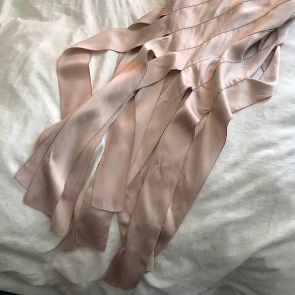 SOLD. Alexander Wang Silk Streamer Dress - Picture 9 of 12